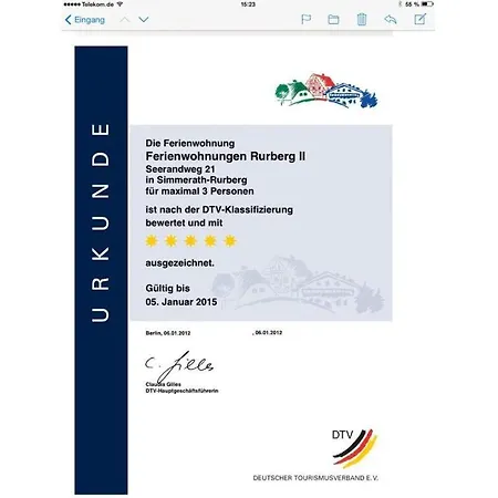 Rurseeblick Apartmán *